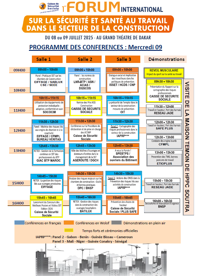 programme J2